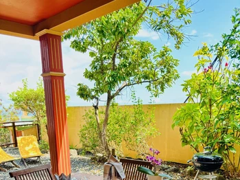 Terrasse jardinet