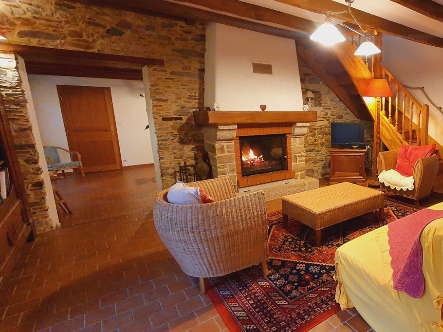 salon - bibliothèque