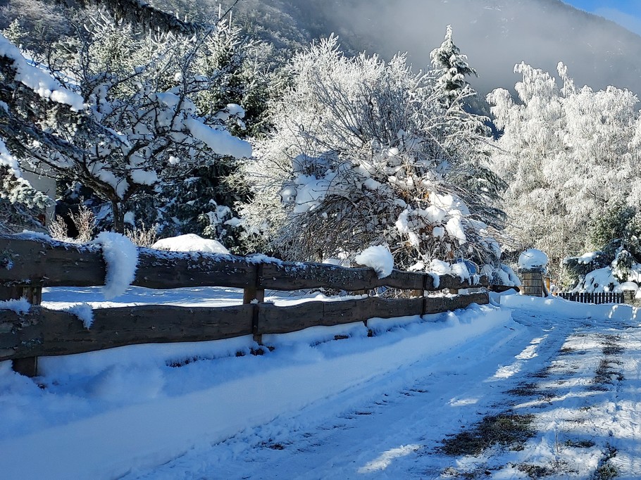 Arrivée hivernal aux Aubarettes