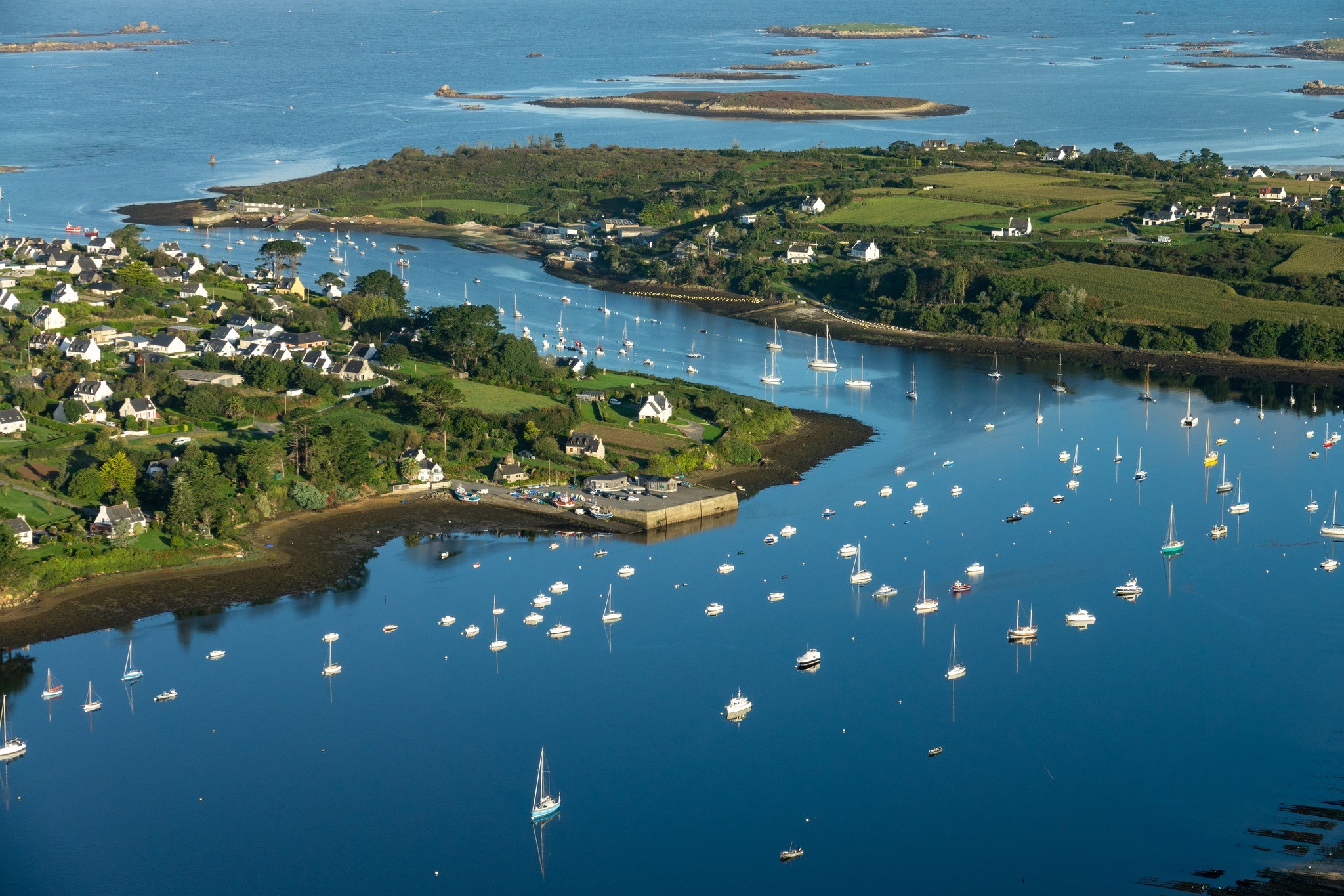 Estuaire de l'Aber-Benoît : St-Pabu et Landéda