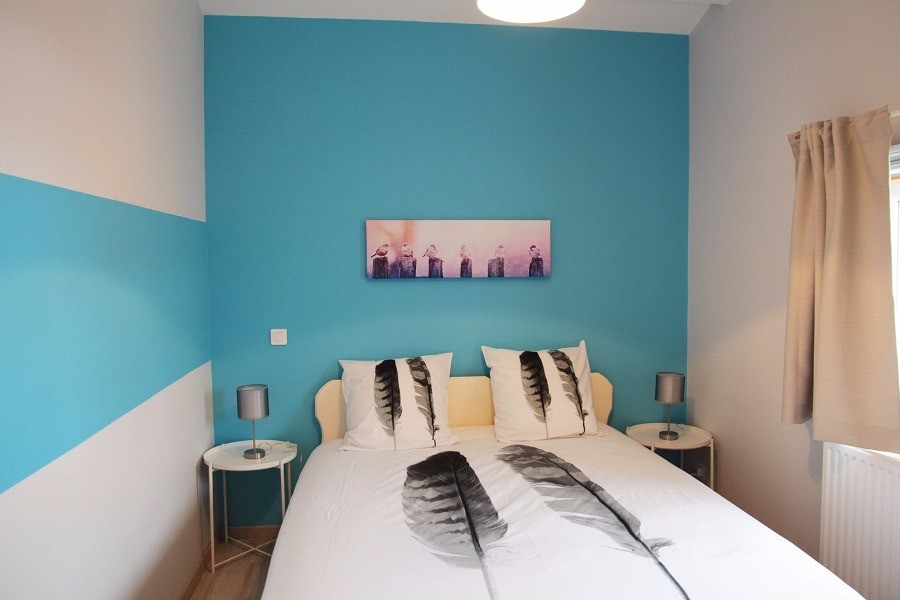 Logement au centre des Rousses - chambre lit double 2