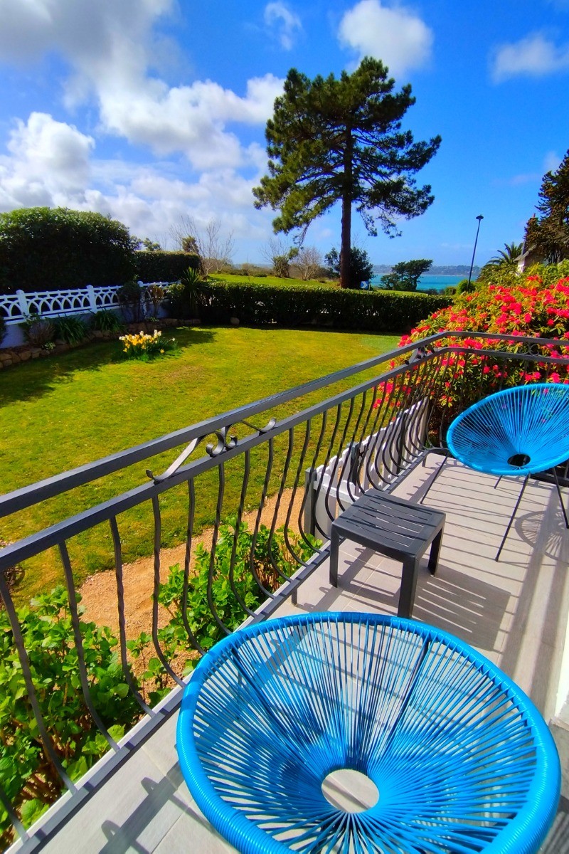 Balcon avec vue mer