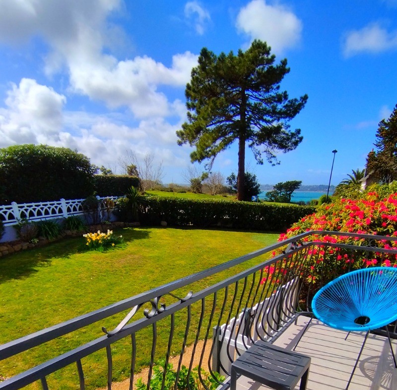 Balcon avec vue mer