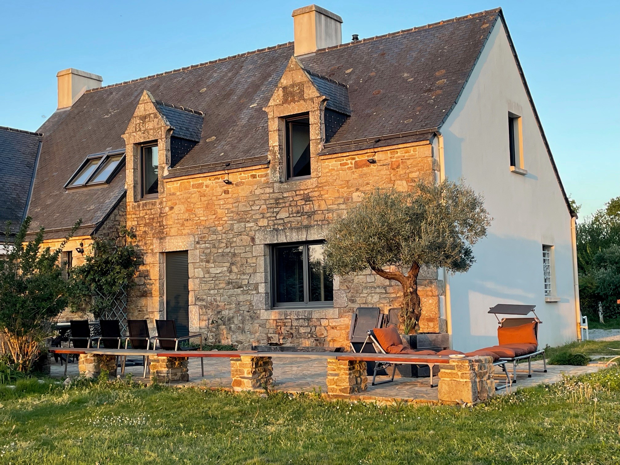 Typical Breton house