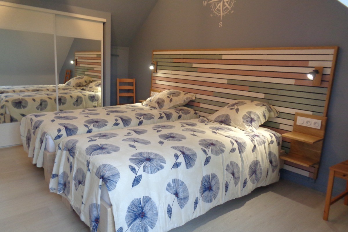 chambre N°3 à l'étage