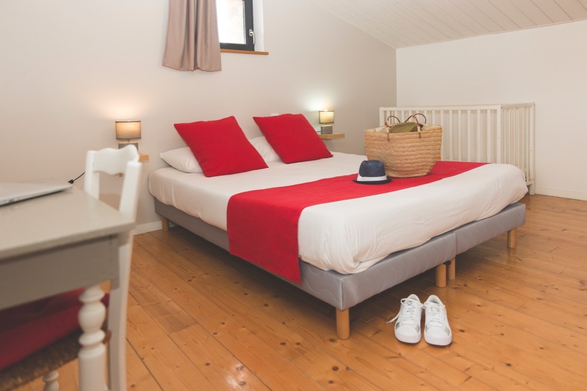 5 chambres spacieuses et confortables
