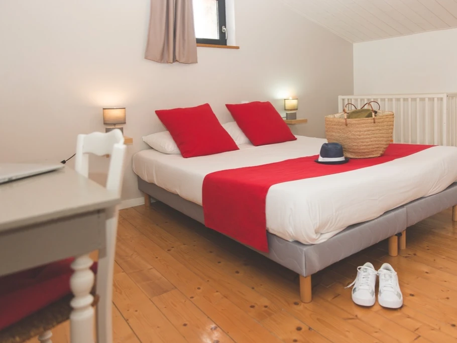 5 chambres spacieuses et confortables