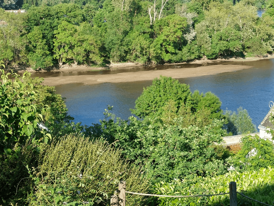 La Loire en juin depuis le balcon / @B. Pezet