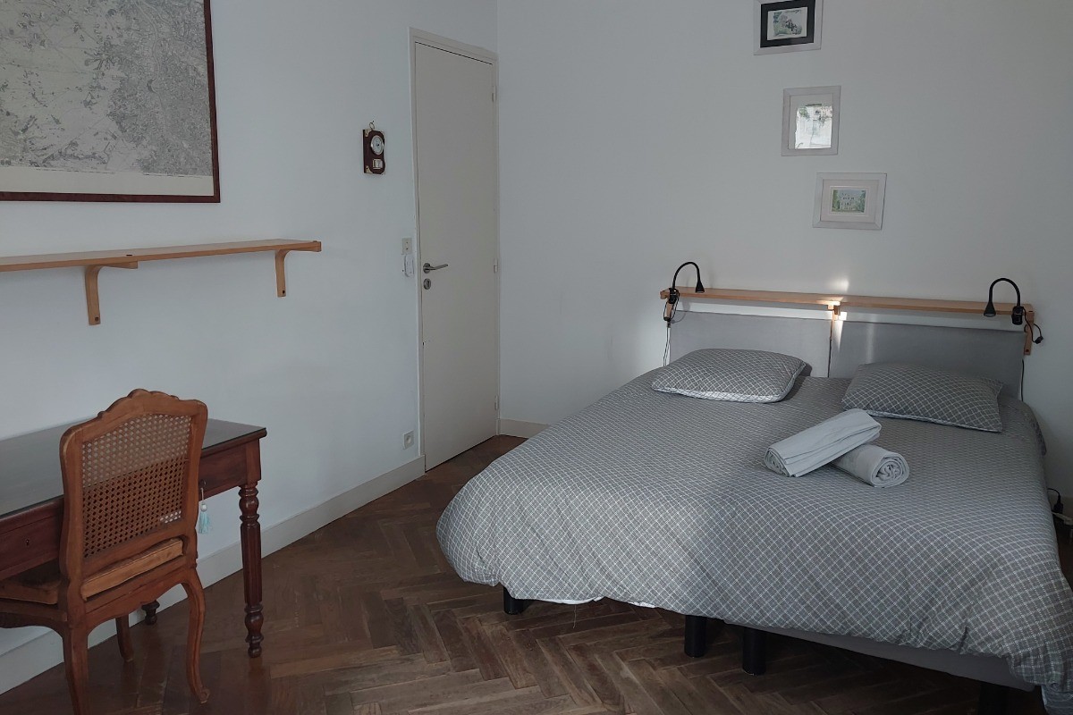 Chambre A et B 1 lit de 160x190 ou 2 lits