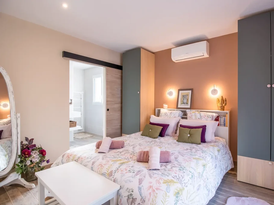 Chambre du gîte Pic épeiche