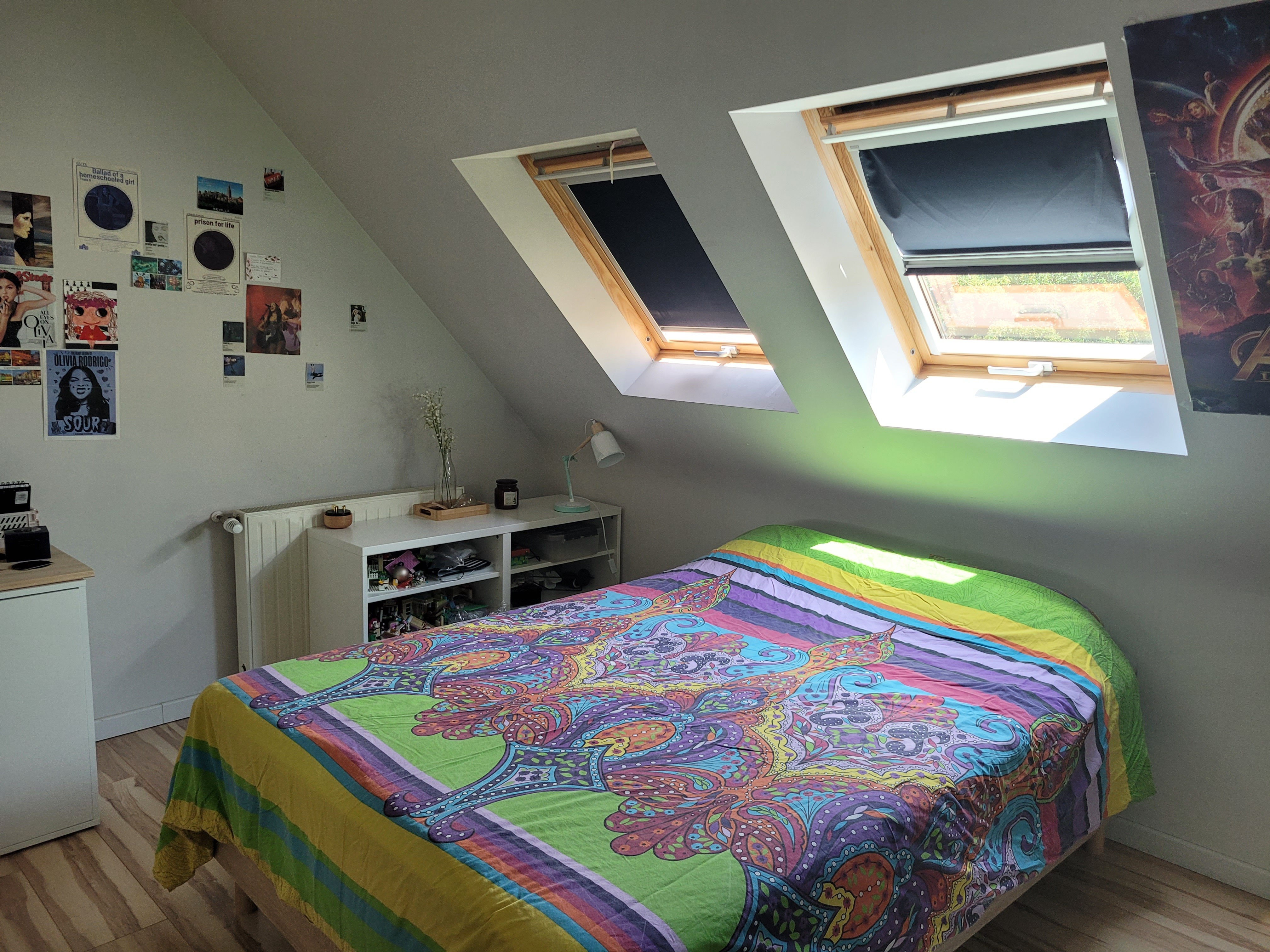 Chambre de ma fille à l'étage