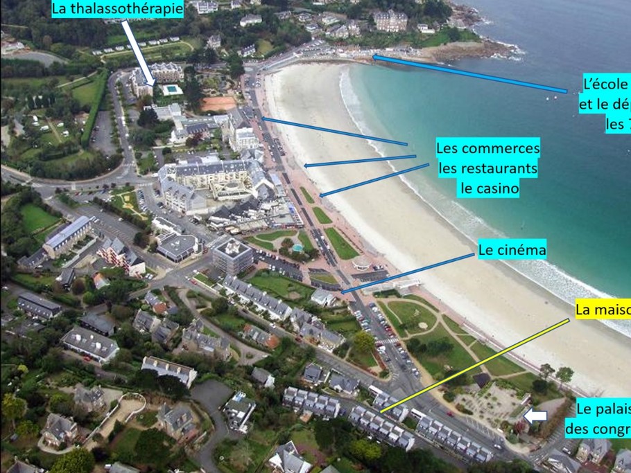 La plage de Trestraou