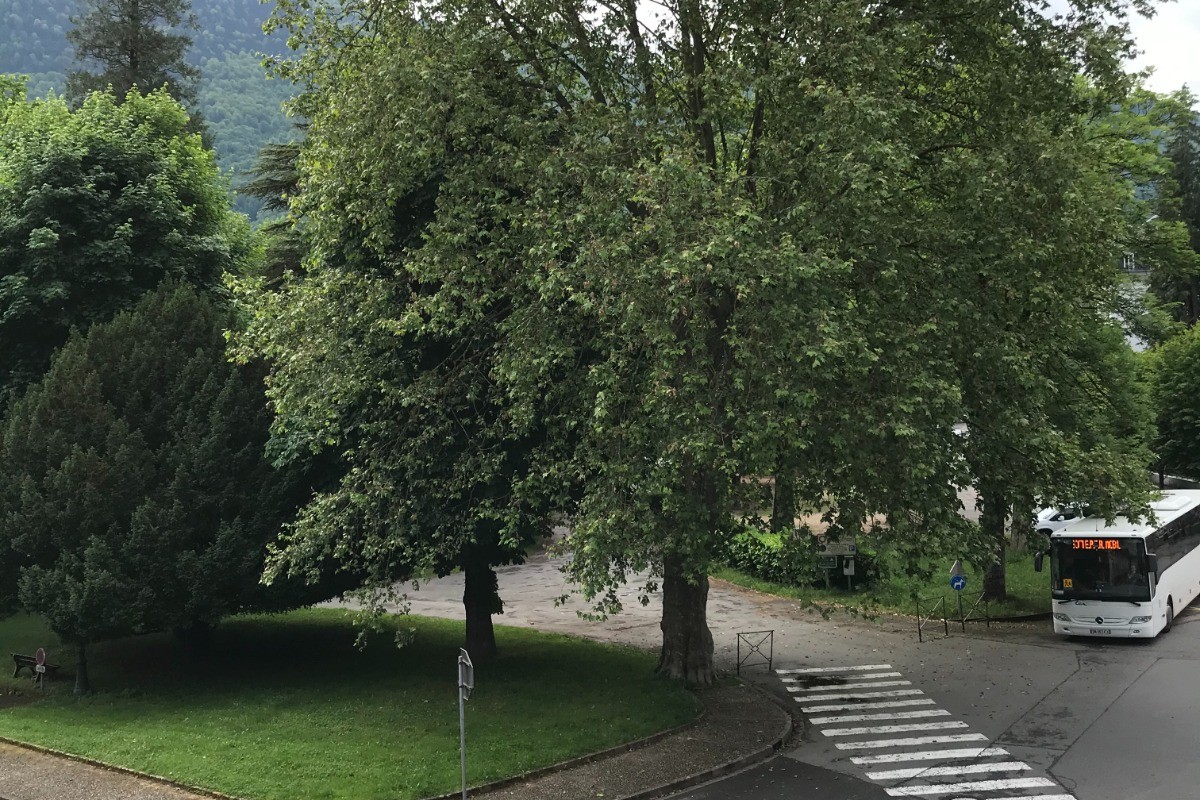 vue sur parc du Casino
