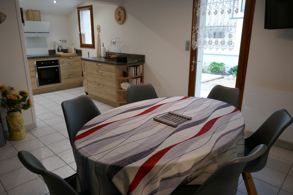 Cuisine ouverte sur le séjour