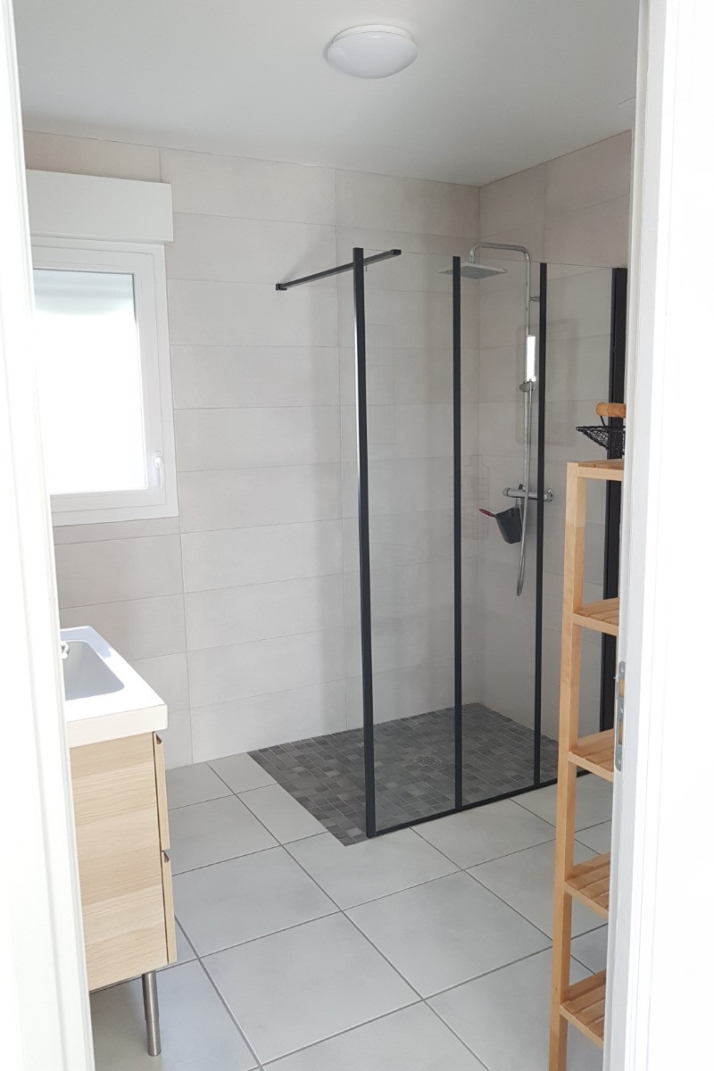 salle de bain, douche italienne