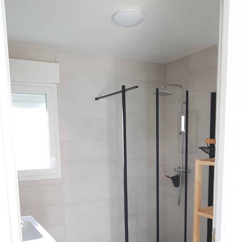 salle de bain, douche italienne