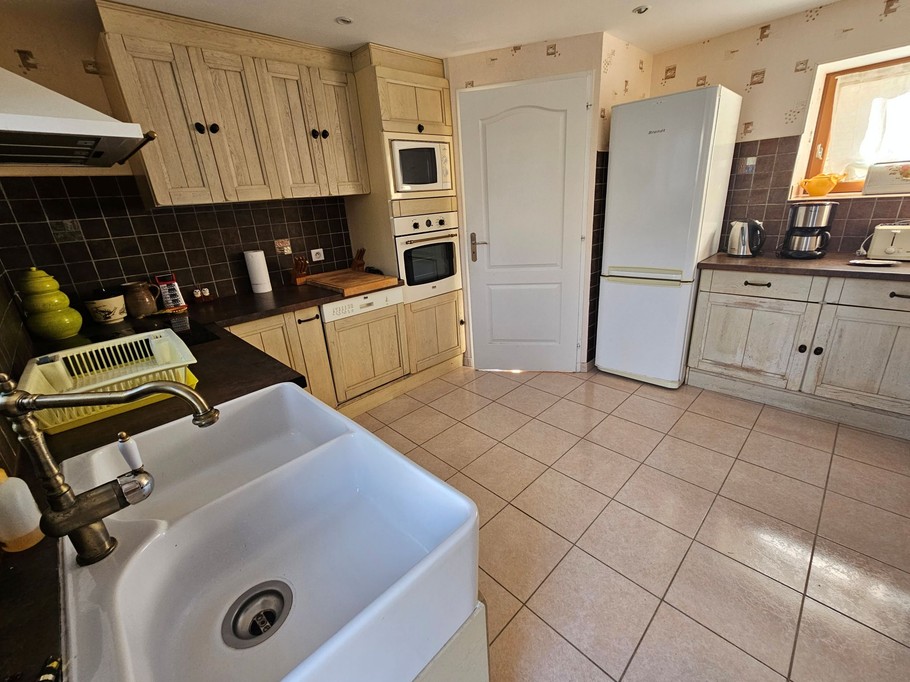 La cuisine aménagée