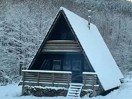 Chalet atypique en A, l'Armorique, en pleine nature dans les Vosges