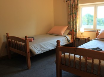 La quatrième chambre double, à l'étage