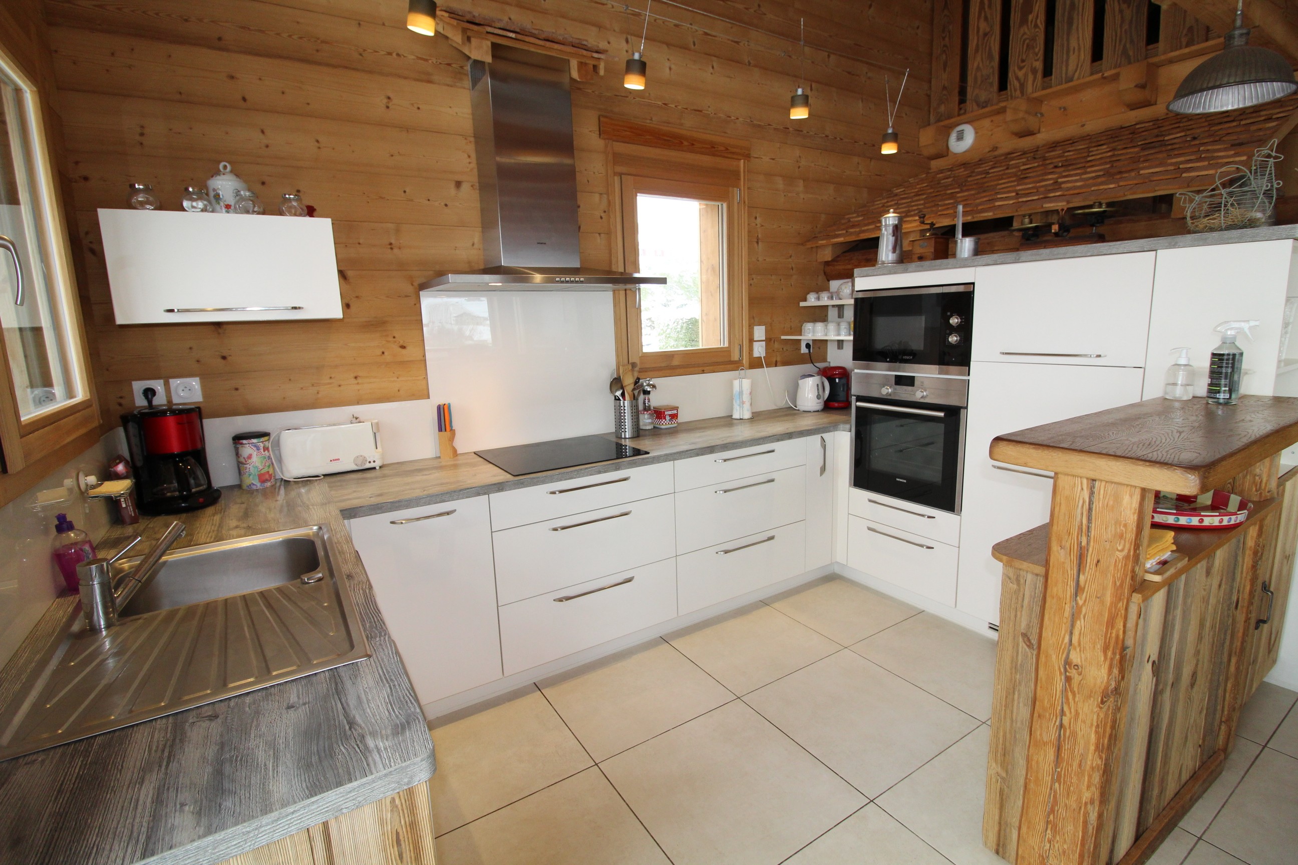 Espace cuisine - Chalet Le Grenier
