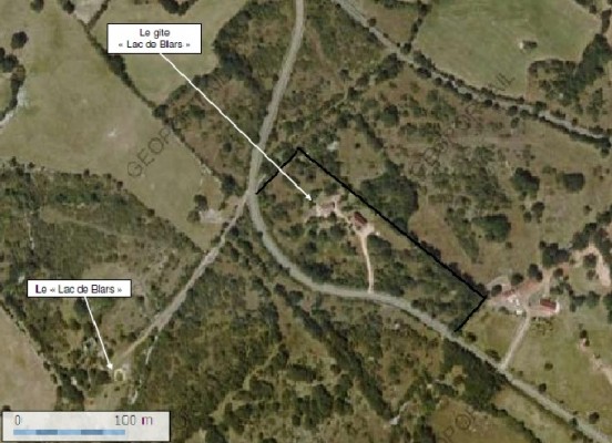 Location Lac de Blars sur sa propriété privée - Lac de Blars rental cottage on private property