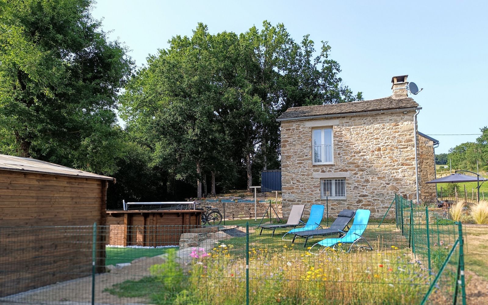Quiet, natural holiday rental with wifi in Aveyron