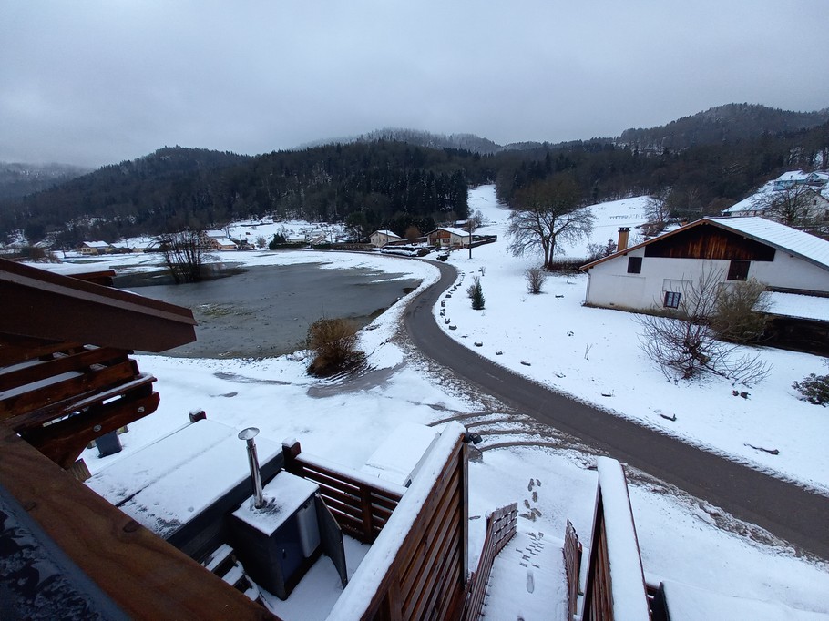 Vue de la terrasse - Chez Bubu : La Montagne