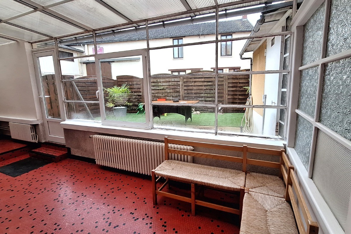 Veranda et coin jardin Le cep de Bouzy