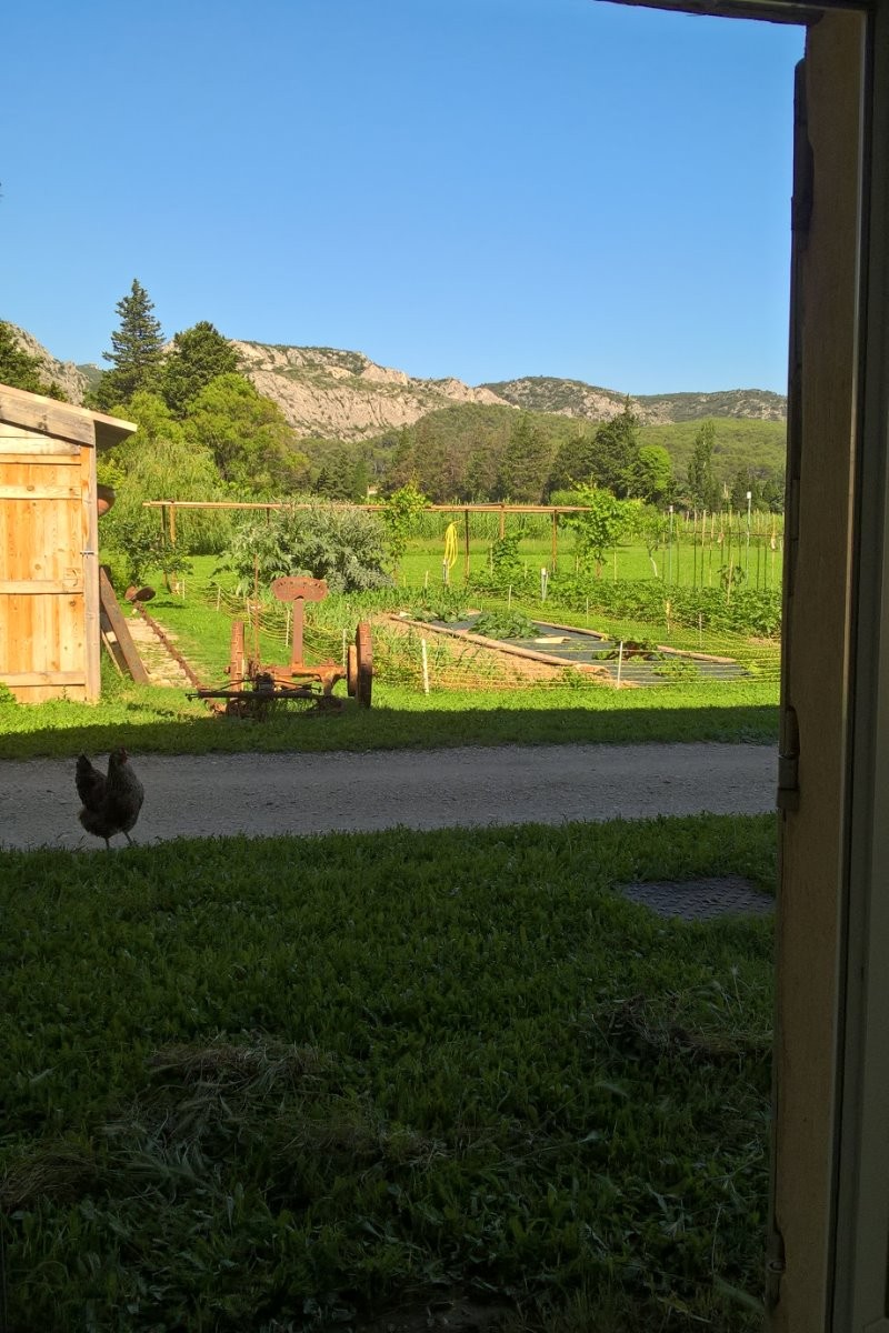 Vue extérieur côté salon