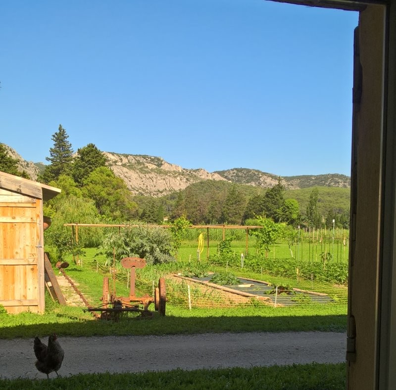 Vue extérieur côté salon