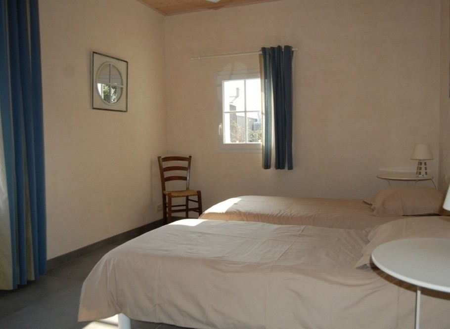Chambre Phares et balises  vue sur jardin