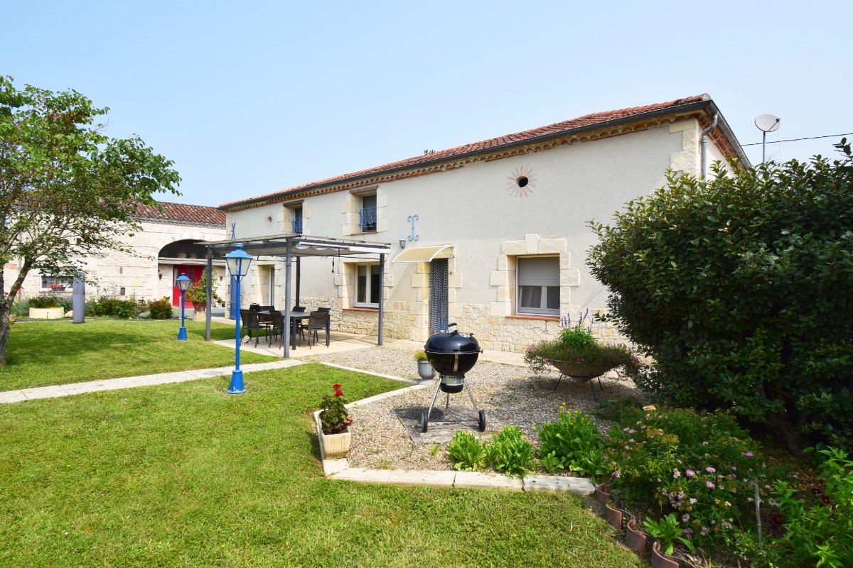 Vue d'ensemble du gîte