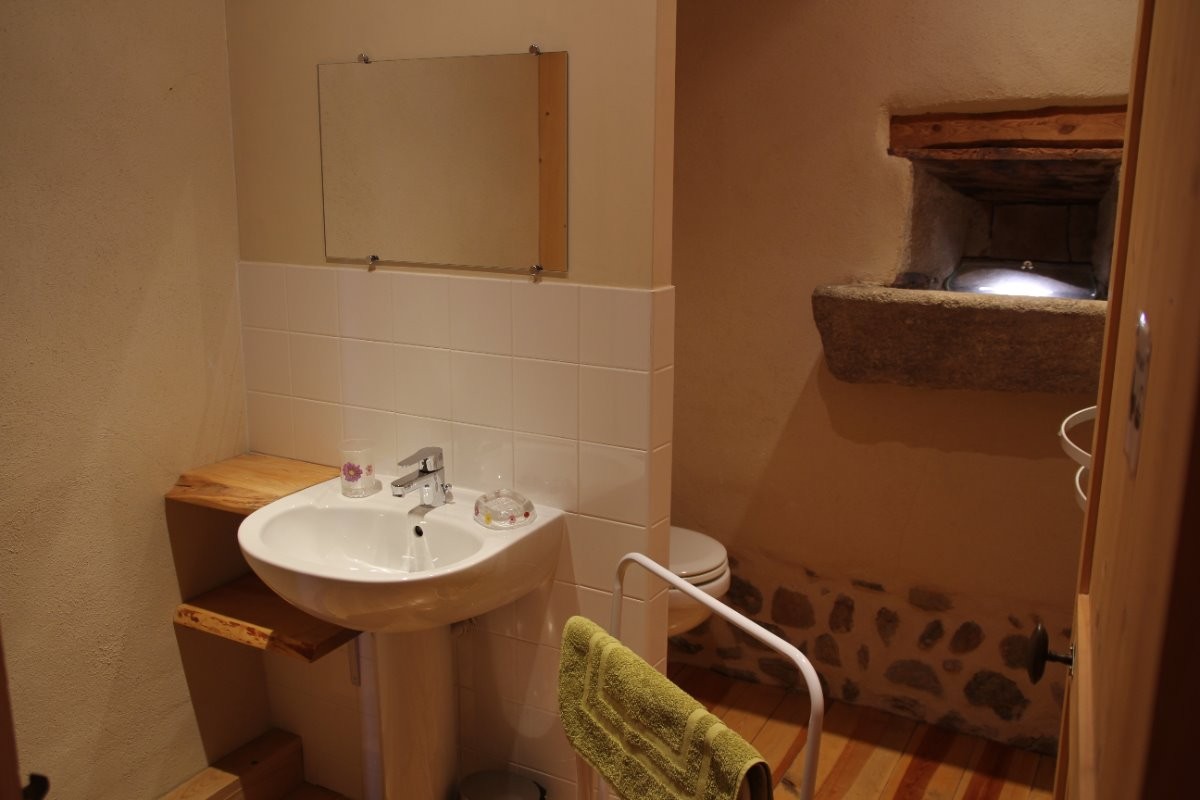 Maison Vigneronne - Champdieu - Salle d'eau
