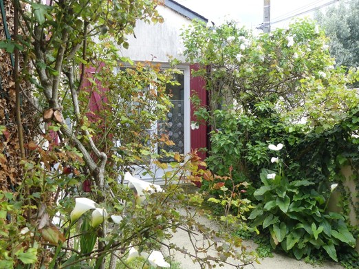 L'entrée du gîte des Meilleraies