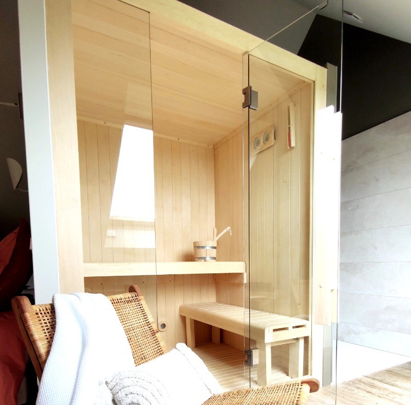 Sauna finlandais privatif