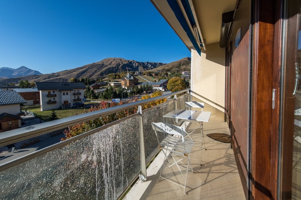 Studio Les Aiguilles - vue du balcon