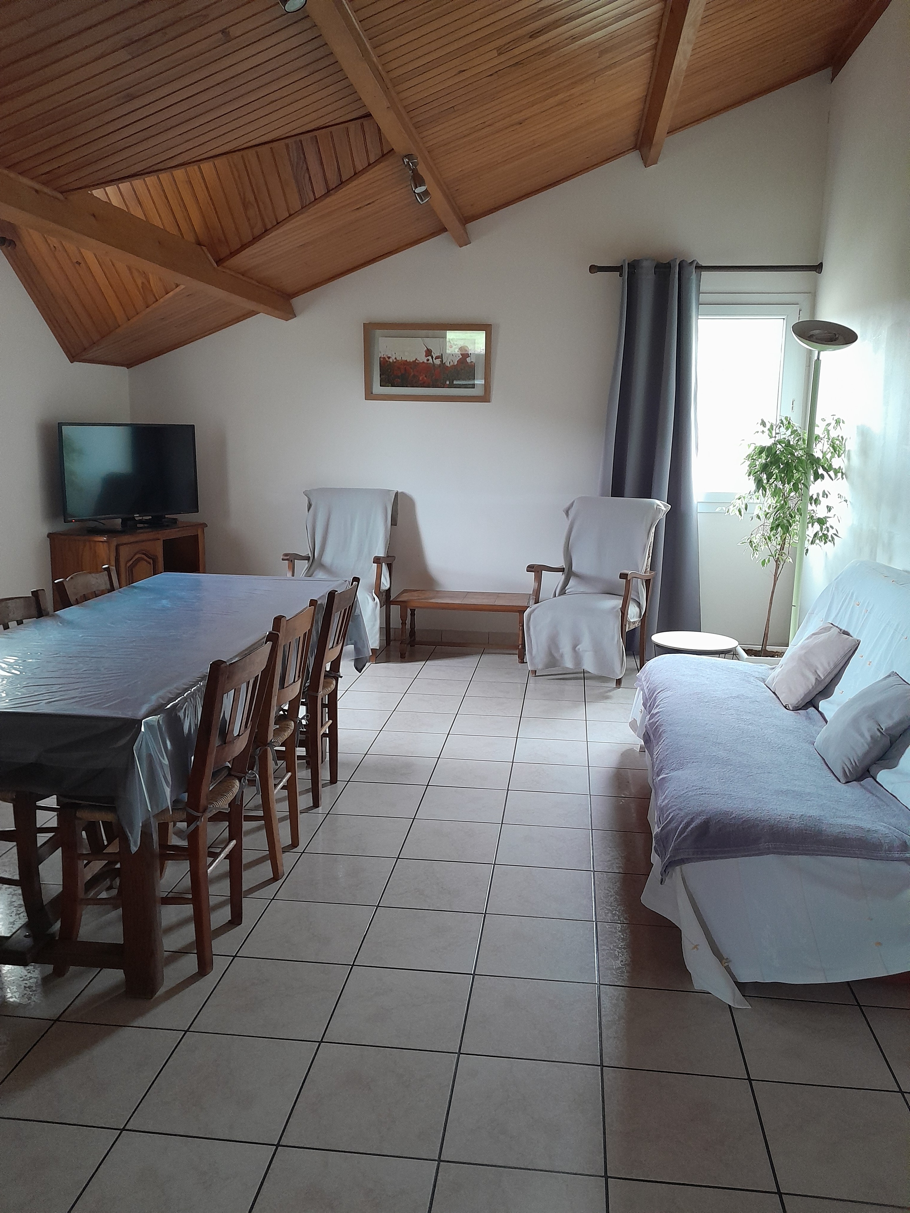 coin séjour salle à manger