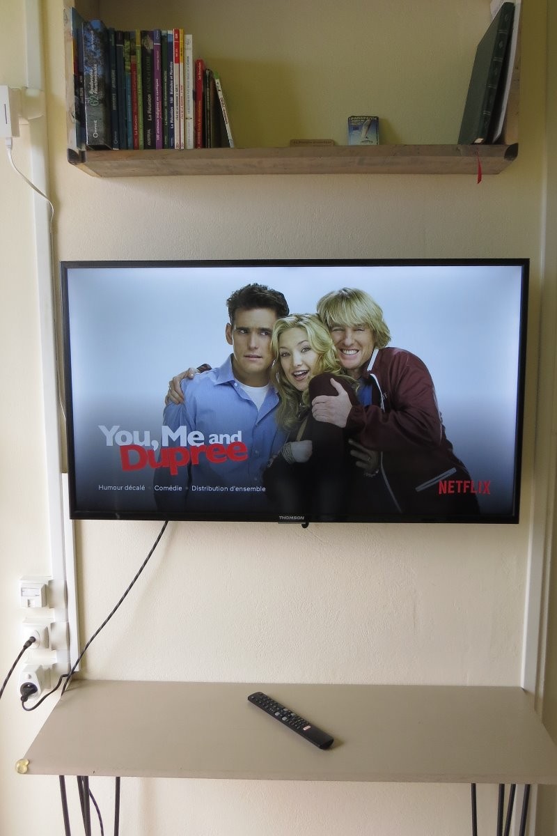 L'espace mini bibliothèque TV - Netflix