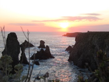 couché de soleil port coton