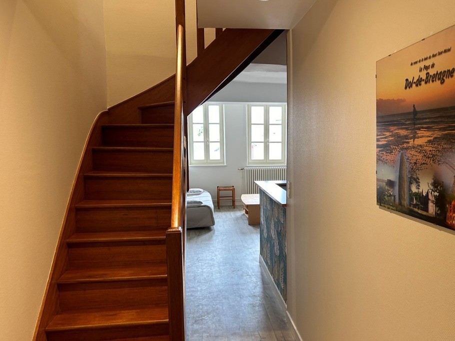 Façade de l'appartement Le Grand Paradis, immeuble classé du 17e siècle.