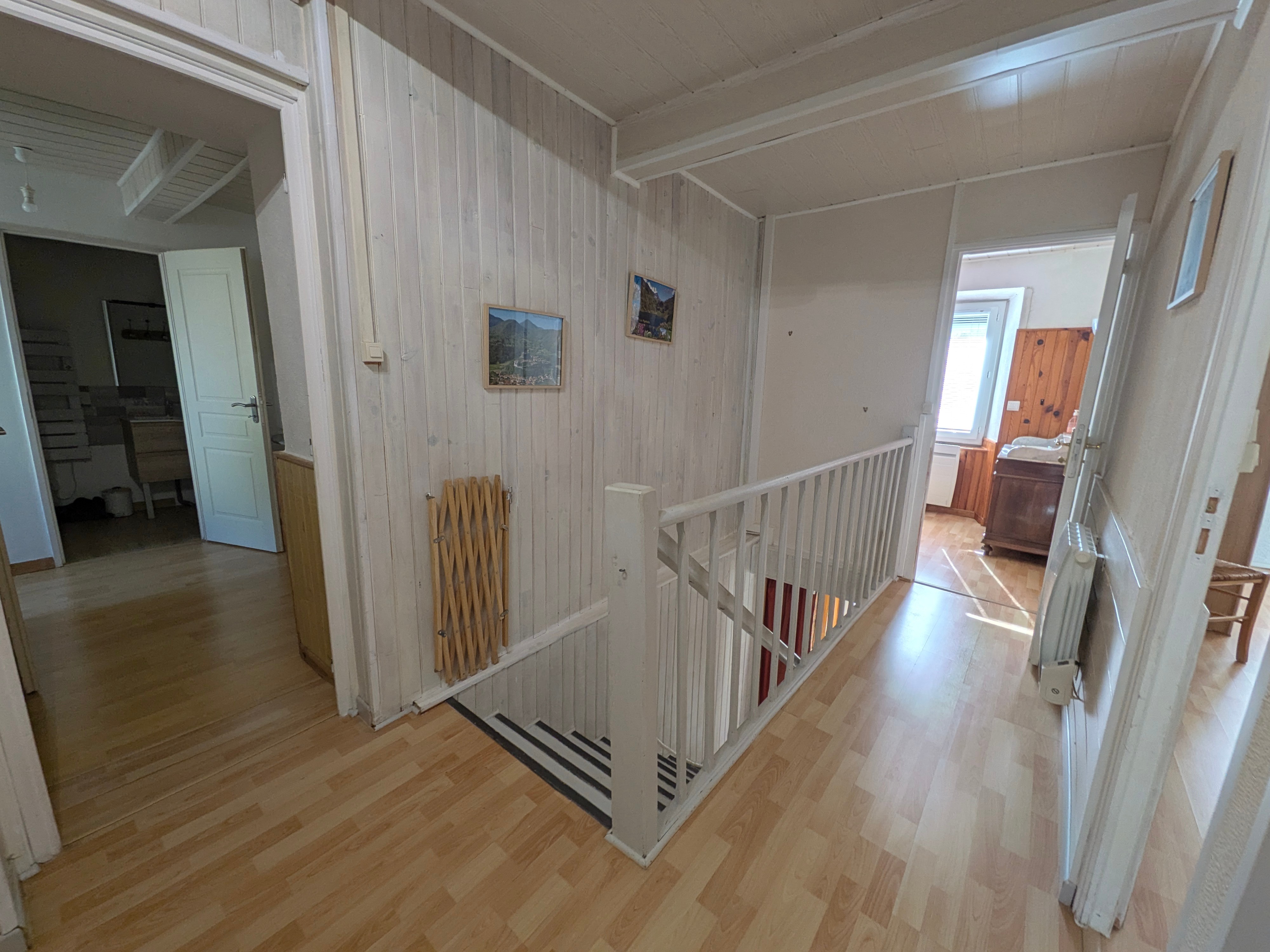 Entrance to the ‘L’Alouette’ holiday cottage, Bagiry, Haute-Garonne