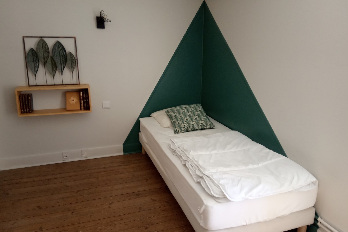 chambre 3 personnes à l'étage