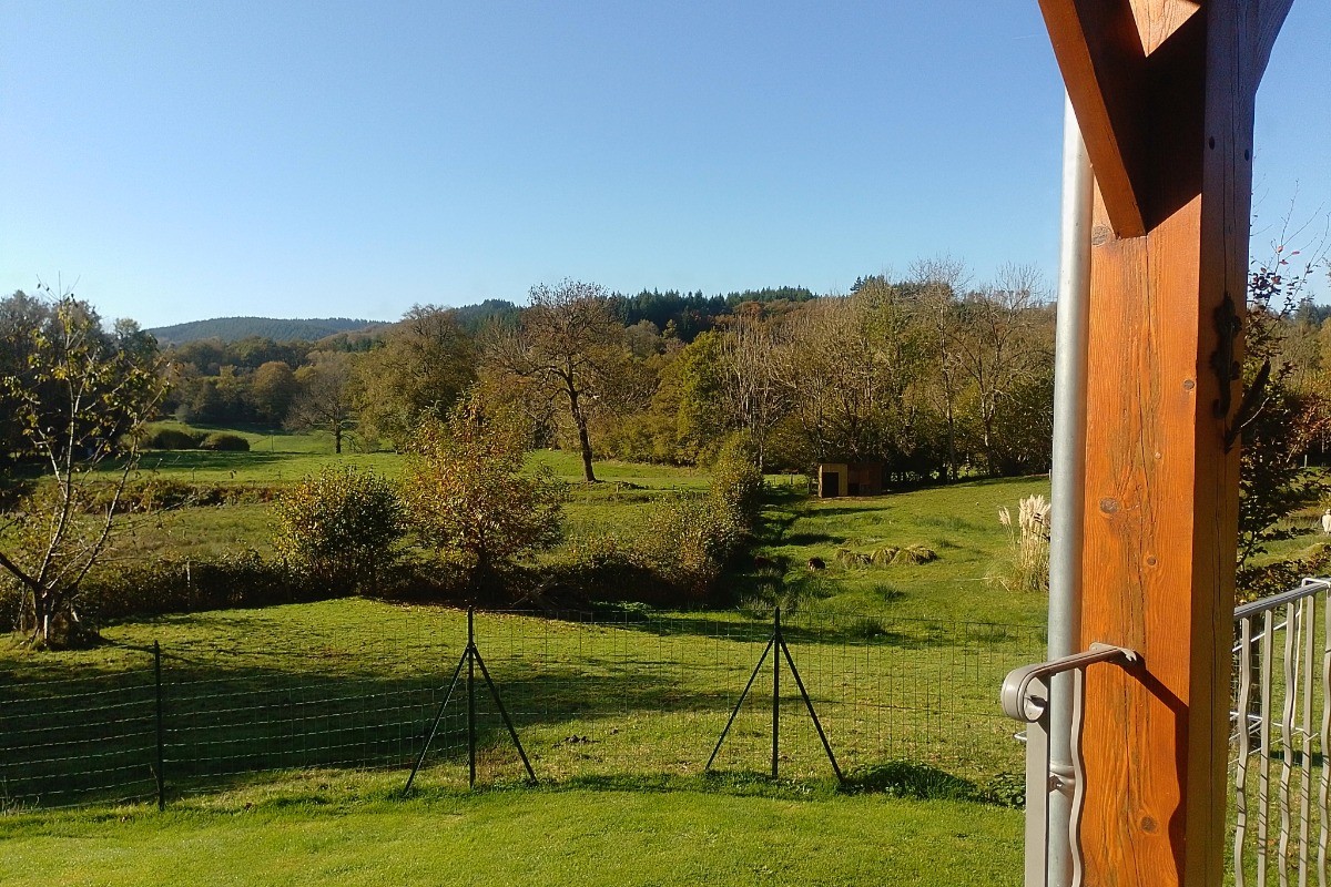 Vue sur la campagne