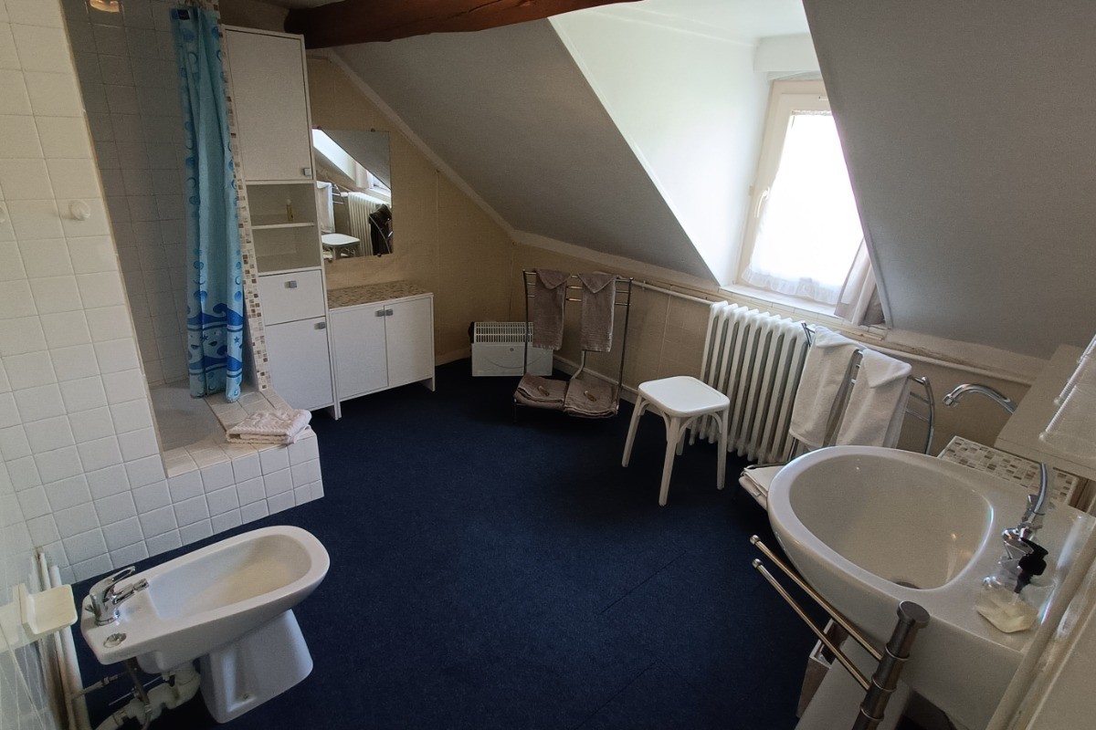 Chambre familiale des vergers - Salle d'eau