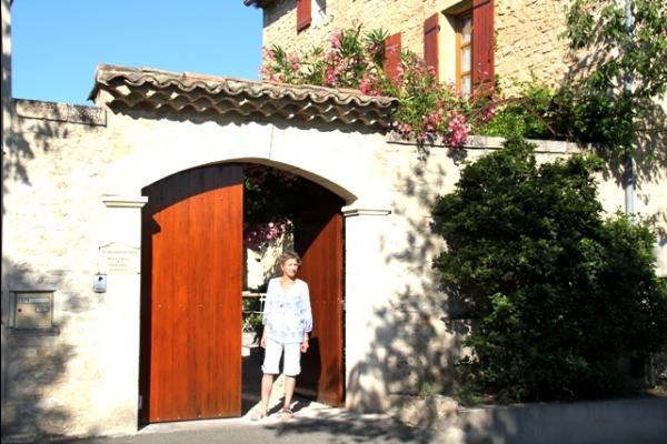 L'entrée de la Treille en Provence