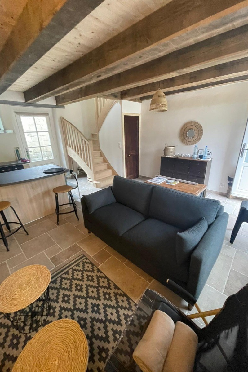 In the living room - Gîte "Le petit 121
