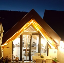 Terrasse de nuit