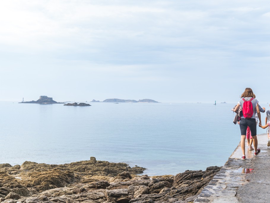 Balade du Clair de Lune à Dinard sur le GR 34
