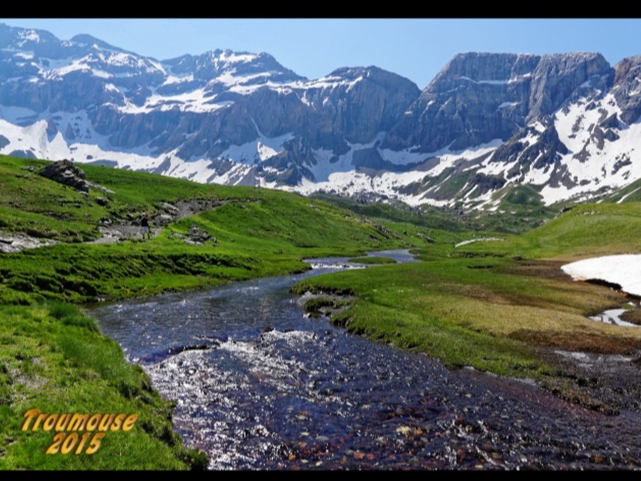 Cirque de TROUMOUSE 2132 m : ses amphithéatres, le paradis des marmottes