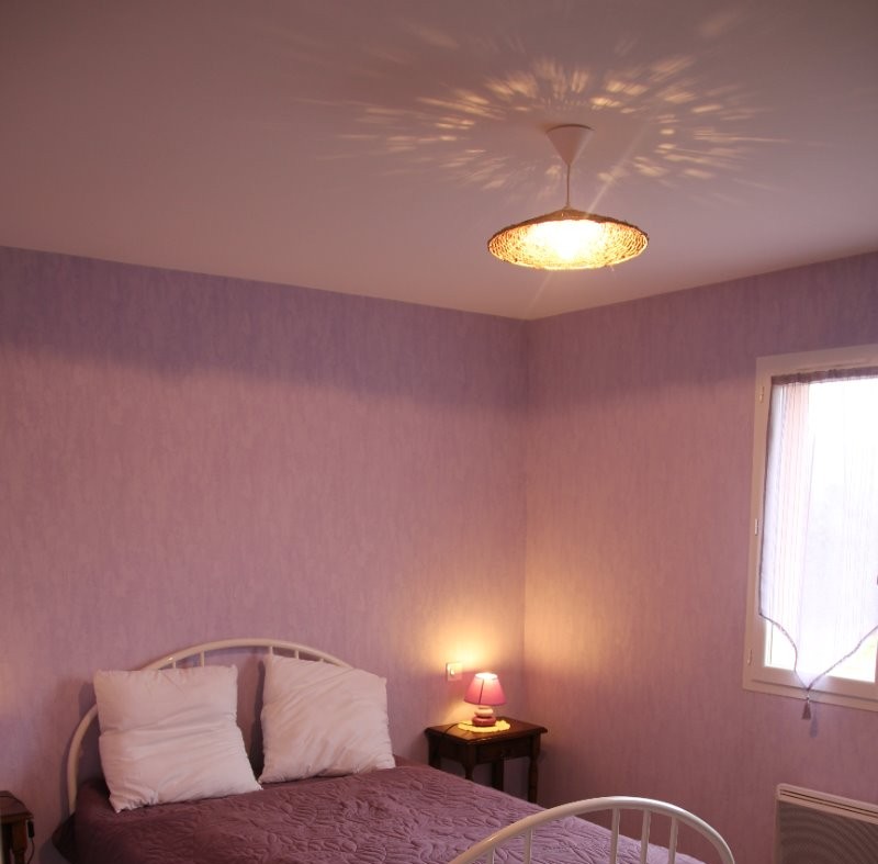 Maison indépendante avec jardin à Noirétable - Chambre